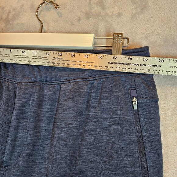 Duluth Mens XL- 34 souped up sweat Pants Navy zip pocket athletic athleisure - Picture 3 of 15